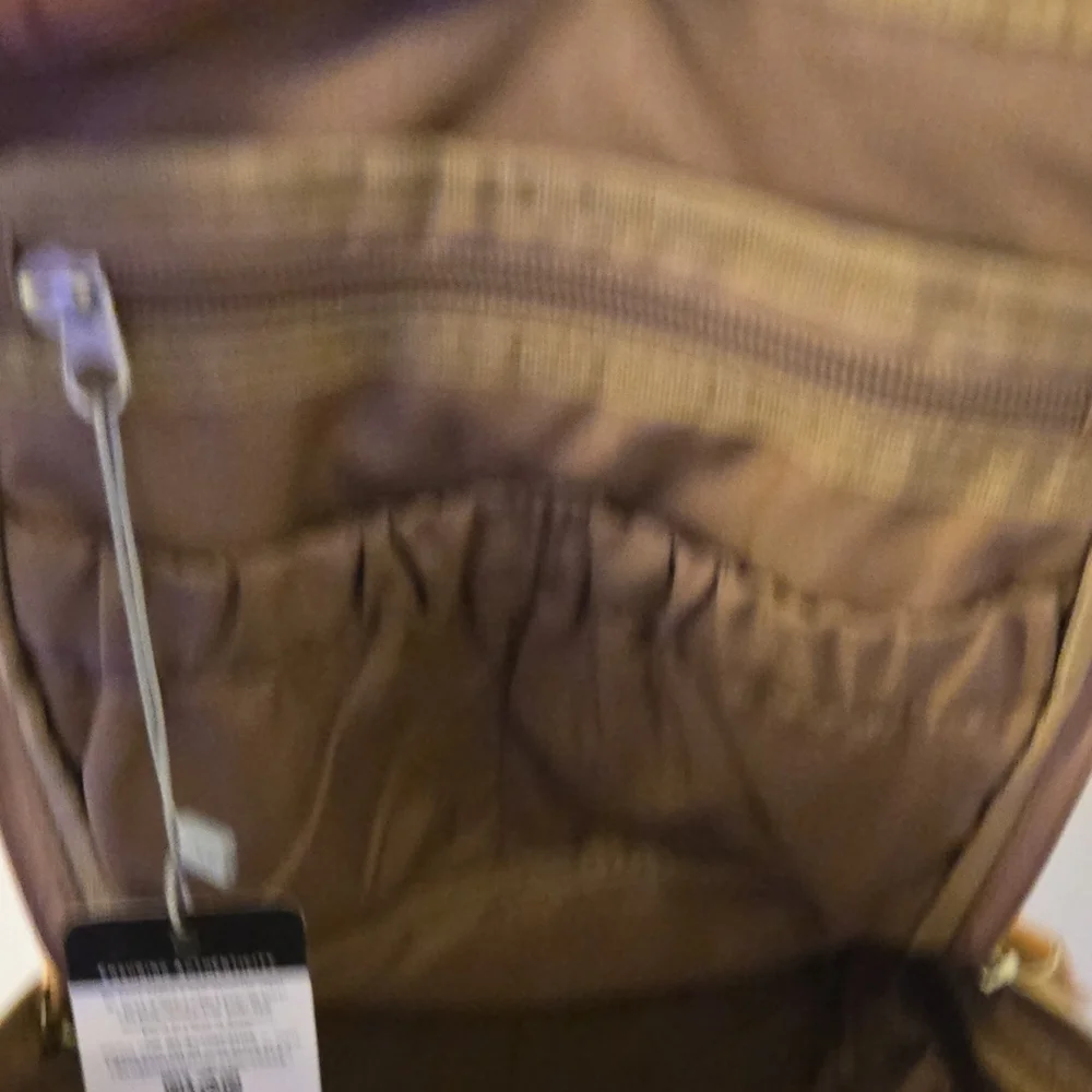 Doughnut Macaroon Mini Backpack In Tan - Picture 8 of 10